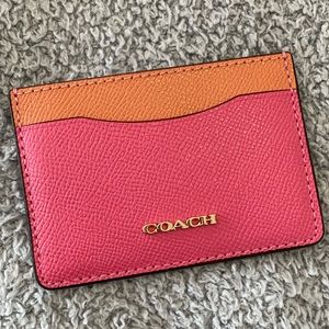 Coach card case
